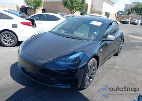 2023 Tesla Model 3 Rear-Wheel Drive из США, поврежденный, VIN 5YJ3E1EAXPF675985